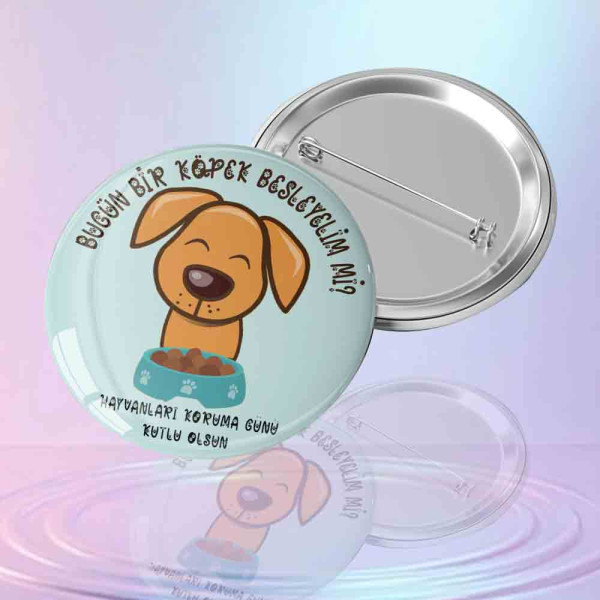 hayvanları-koruma-günü-köpek-tasarımlı-rozet
