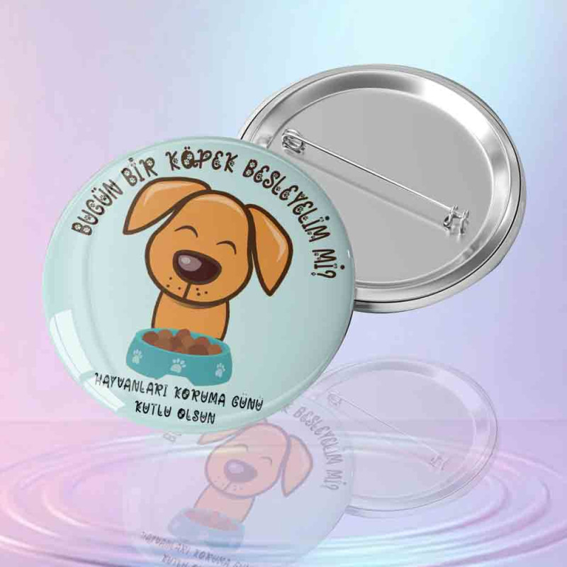 hayvanları-koruma-günü-köpek-tasarımlı-rozet