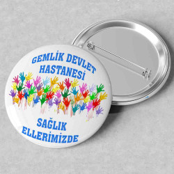 Dünya El Hijyeni Günü Rozeti | Farkındalık ve Eğitim Etkinlikleri İçin