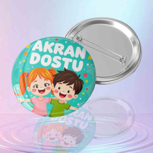 Akran Dostu Rozeti | Akran Zorbalığına Karşı Dostluk Rozeti Akran Dostu Rozeti | Akran Zorbalığına Karşı Dostluk Rozeti