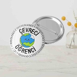 Çevremi Temiz Tutuyorum Rozeti | Çevre Bilinci Motivasyon Rozeti Çevremi Temiz Tutuyorum Rozeti | Çevre Bilinci Motivasyon Rozeti