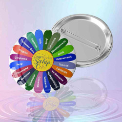 Değerler Eğitimi Motivasyon Rozeti - "Değerlerine Sahip Çık"