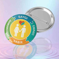 Saygı Empati Sabır Rozeti | Akran Dostu Proje Rozeti | Değerler Eğitimi Rozeti