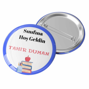 Sınıfına Hoşgeldin Rozeti | Öğrenci Karşılama Sınıfına Hoşgeldin Rozeti | Öğrenci Karşılama