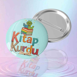 Öğrenci Motivasyon Rozeti - "Kitap Kurdu" (Sevimli Tırtıl Figürlü) Öğrenci Motivasyon Rozeti - "Kitap Kurdu" (Sevimli Tırtıl Figürlü)
