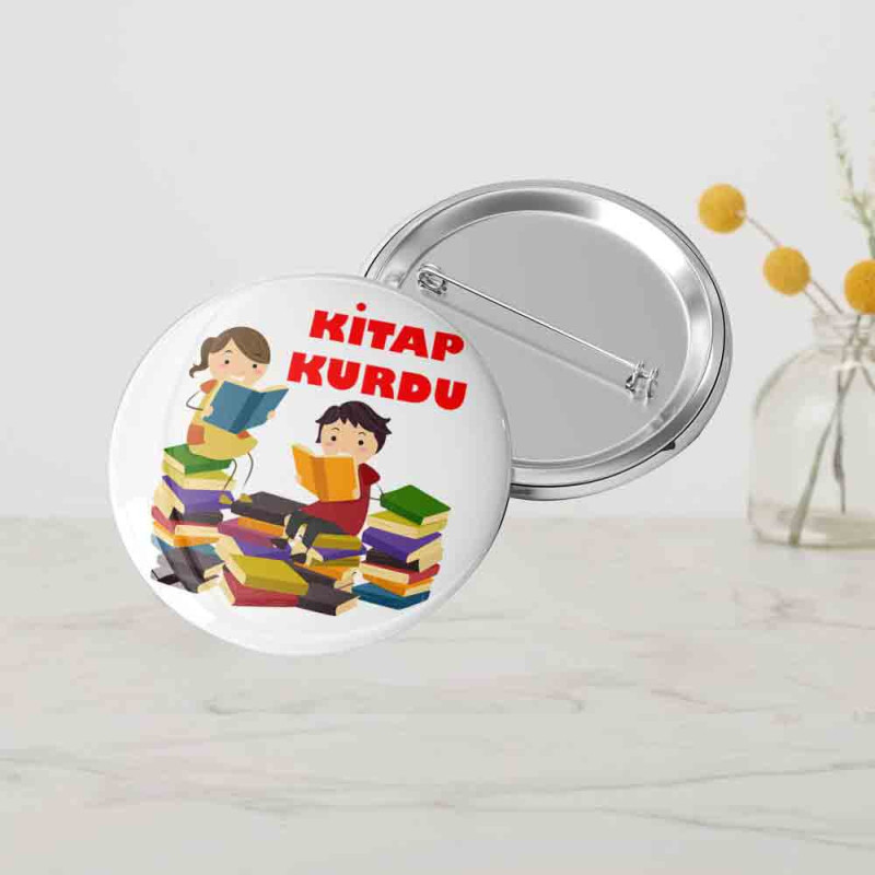 Öğrenci Kitap Kurdu Rozetim - Okuma Başarı Rozeti ogrenci-kitap-kurdu-rozeti-okuma-basari-rozeti