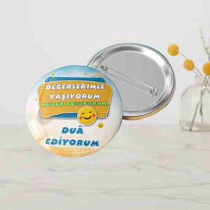 Değerler Eğitimi Dua Ediyorum Rozeti | Kuran Kursu Ödül Rozeti Değerler Eğitimi Dua Ediyorum Rozeti | Kuran Kursu Ödül Rozeti