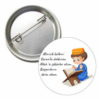 Kur’an-ı Kerim Okuma Rozeti | Öğrencilere Özel Motive Edici Tasarım