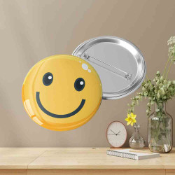 Gülen Emoji Rozeti | Öğrenci Motivasyonuna Özel