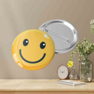 Gülen Emoji Rozeti | Öğrenci Motivasyonuna Özel Gülen Emoji Rozeti | Öğrenci Motivasyonuna Özel