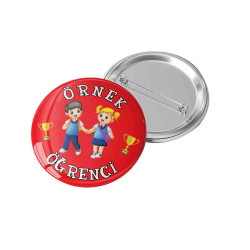 Örnek Öğrenci Rozeti | Başarı ve Davranış Rozeti
