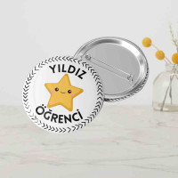 Parlayan Yıldız Öğrenci Rozeti | Ödüllendirme Rozeti | Gece Parlayan