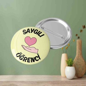 Saygılı Öğrenci Rozeti Saygılı Öğrenci Rozeti