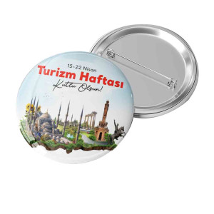 Turizm Haftası Hediye Rozeti | Turizm Çalışanlarına Özel