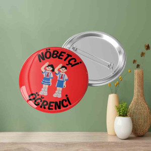 Okul Nöbetçi Rozeti | Öğrenci Görev Rozeti Okul Nöbetçi Rozeti | Öğrenci Görev Rozeti