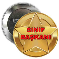 Sınıf Lideri Rozeti | Öğrenci Görev Rozeti