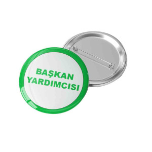 Sınıf Başkan Yardımcısı Rozeti Sınıf Başkan Yardımcısı Rozeti