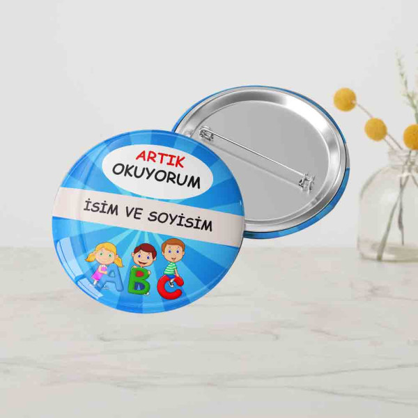 Artık Okuyorum Rozeti, Beyaz öğrenci rozeti, okuma başarısı ödülü  