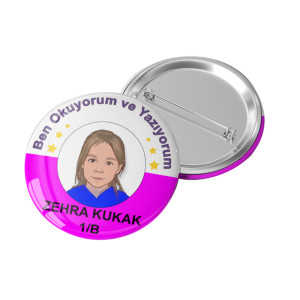 Artık Okuyorum Rozetleri | Öğrencilere Özel Hediye Artık Okuyorum Rozetleri | Öğrencilere Özel Hediye