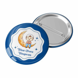 Tekne Orucu Rozeti | Ramazan Ayına Özel Çocuk Rozeti