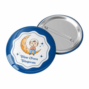 Tekne Orucu Rozeti | Ramazan Ayına Özel Çocuk Rozeti Tekne Orucu Rozeti | Ramazan Ayına Özel Çocuk Rozeti