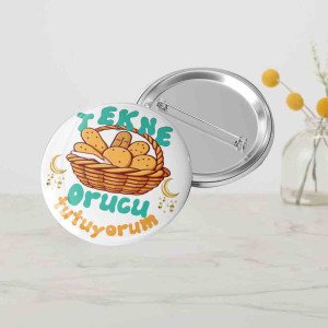 Tekne Orucu Rozeti | Ramazan Ayına Özel Çocuk Rozet Tekne Orucu Rozeti | Ramazan Ayına Özel Çocuk Rozet