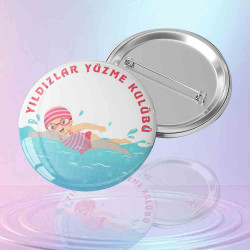 Yüzme Kulübü Başarı Rozeti - Sporcu Motivasyon ve Kulüp Hediyesi