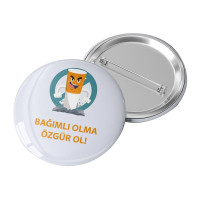 Yeşilay Haftası Rozetleri | Sağlıklı Yaşam Rozet Seti