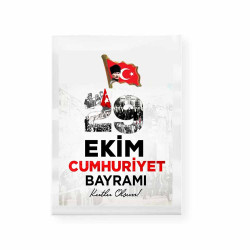 29 Ekim Cumhuriyet Bayramı Yaka Rozeti | Türk Bayraklı Özel Tasarım