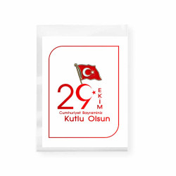 29 Ekim Cumhuriyet Bayramı Yaka Rozeti | Türk Bayraklı Özel Tasarım